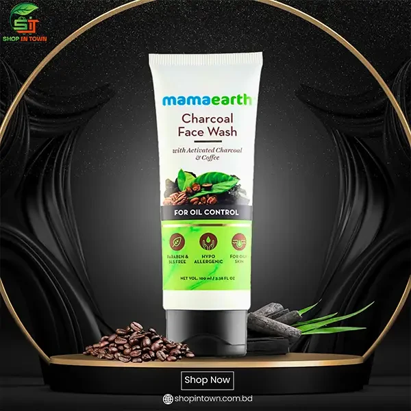 Mamaearth Charcoal Face Wash (100ml)