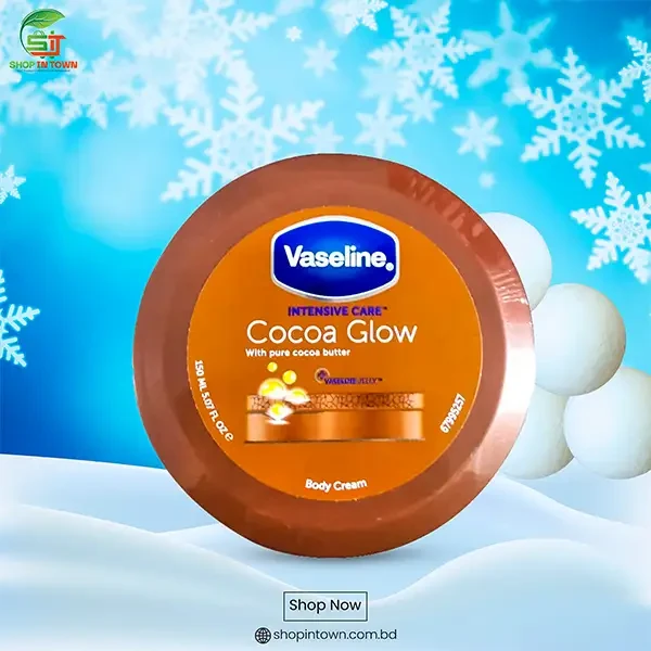 Vaseline Intensive Care Cocoa Glow Body Cream (150 ml)
